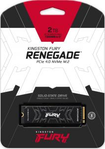 Dysk SSD Kingston Fury Renegade 2TB M.2 2280 PCI-E x4 Gen4 NVMe (SFYRD/2000G) 5