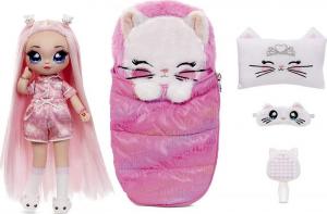 MGA Zestaw Na! Na! Na! Surprise Teens Piżama Party – Mila Rose (Persian Kitty) + akcesoria 1