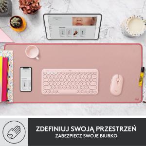 Podkładka Logitech Studio Desk Mat Darker Rose (956-000053) 2
