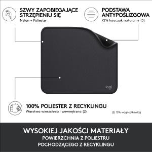 Podkładka Logitech Studio Series - GRAPHITE (956-000049) 4
