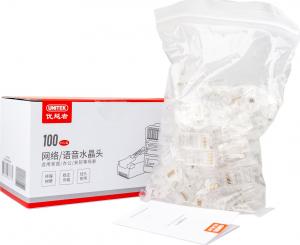 Unitek Wtyk modularny RJ45 Cat. 5e 100szt. (Y-OT18TP) 5