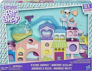 Figurka Hasbro Littles Pet Shop C1158 Domek apartamentowiec zwierzaków+2 figurki+akcesoria 8