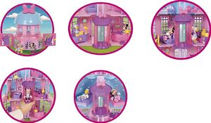 Figurka Imc Toys Wielki Różowy Domek Myszki Minnie + 20 Akcesoriów (185892) 6