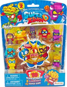 Figurka Magic Box Super Zings Zestaw 10 figurek (1 złota), seria 2 2