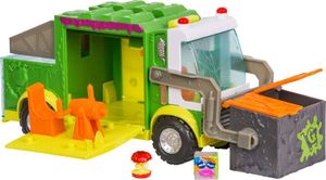 Figurka Moose Zgnilaki Grossery Gang śmieciarka Muck Chuck 2 figurki w zestawie katapulta 3