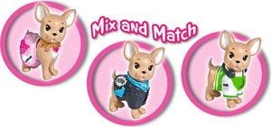 Figurka Simba ChiChi Love i przyjaciele Figurka piesek Chloe z ubrankami 8