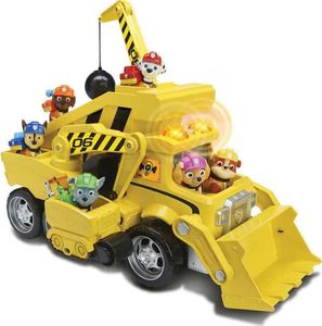 Spin Master Pojazd z figurką Psi Patrol Rubble Ultimate Rescue Construction Truck (6046466) 4
