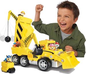 Spin Master Pojazd z figurką Psi Patrol Rubble Ultimate Rescue Construction Truck (6046466) 6