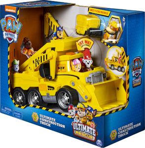 Spin Master Pojazd z figurką Psi Patrol Rubble Ultimate Rescue Construction Truck (6046466) 8