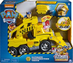 Spin Master Pojazd z figurką Psi Patrol Rubble Ultimate Rescue Construction Truck (6046466) 9