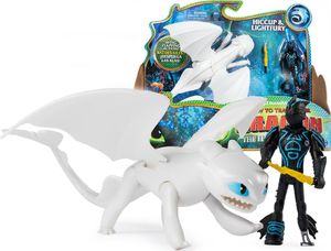 Figurka Spin Master Zestaw figurek Smok Biała Furia i Czkawka 1