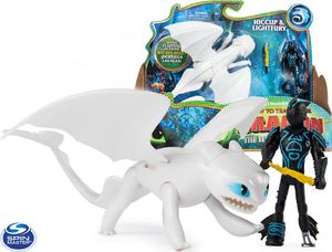 Figurka Spin Master Zestaw figurek Smok Biała Furia i Czkawka 2