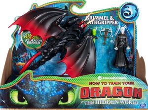 Figurka Spin Master Zestaw figurek Smok Śmierciozaur i Grimmel Jak wytresować smoka 3 8