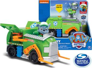 Figurka Spin Master Psi Patrol Zestaw Transformująca śmieciarka i figurka Rocky (6622627) 8