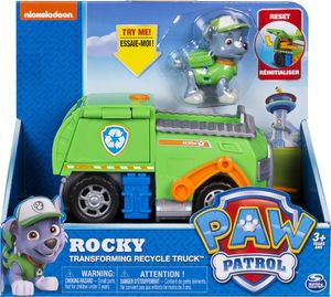 Figurka Spin Master Psi Patrol Zestaw Transformująca śmieciarka i figurka Rocky (6622627) 9