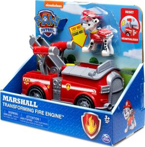 Figurka Spin Master Psi Patrol Transformujący wóz strażacki + Marshall (6622627) 8