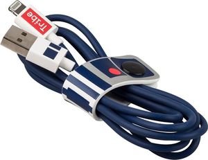Kabel USB Tribe USB-A - Lightning 1.2 m Granatowy (39203-uniw) 1