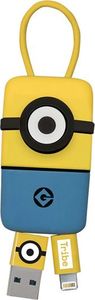 Kabel USB Tribe TRIBE Minionki Kabel lightning MFi Keyline 22 cm Carl uniwersalny 1