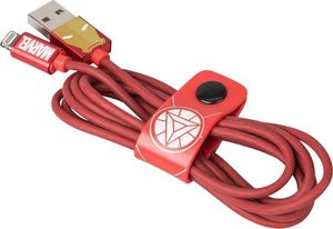 Kabel USB Tribe USB-A - Lightning 1.2 m Czerwony (39146-uniw) 1