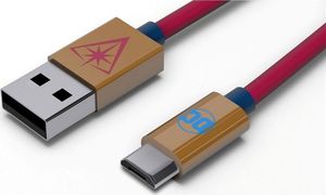 Kabel USB Tribe USB-A - microUSB 1.2 m Czerwony (39100-uniw) 1