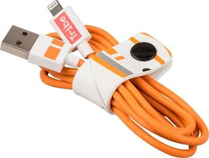 Kabel USB Tribe USB-A - Lightning 1.2 m Pomarańczowy (39226-uniw) 1