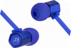 Słuchawki KitSound z mikrofonem, niebieskie uniwersalny 3