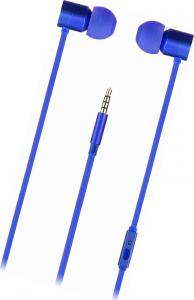 Słuchawki KitSound z mikrofonem, niebieskie uniwersalny 4