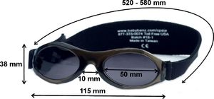 Banz Okulary przeciwsłoneczne dzieci 2-5lat UV400 BANZ uniwersalny 3
