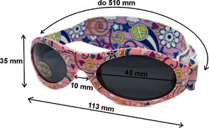 Banz Okulary przeciwsłoneczne dzieci 0-2lat UV400 BANZ uniwersalny 4