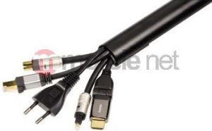 Organizer Hama Listwa maskująca Czarny 1 sztuka  (83170) 3