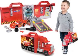 Smoby Cars Auta 3 Rozkładana Ciężarówka Maniek z Zygzakiem 13