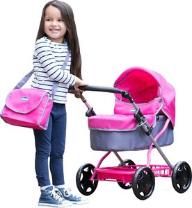 Chicco Wózek dla lalek głęboki gondola Junior Urban Pram+torba 1