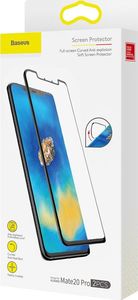 Baseus Baseus Full-screen 2x folia ochronna 3D 0,15 mm na cały ekran Huawei Mate 20 Pro czarny (SGHWMATE20P-KR01) uniwersalny 22