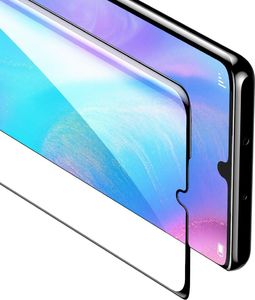 Baseus Baseus Full-screen 2x folia ochronna 3D 0,15 mm na cały ekran Huawei P30 Pro czarny (SGHWP30P-KR01) uniwersalny 5