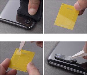 Baseus Baseus Camera Lens Glass Film 2x szkło hartowane na obiektyw aparatu kamery Xiaomi Mi 9 (SGMIM9-JT02) uniwersalny 17