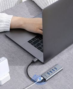 HUB USB Baseus CAHUB-Q0G 1x USB-C  + 4x USB-A 3.0 (40138) 13