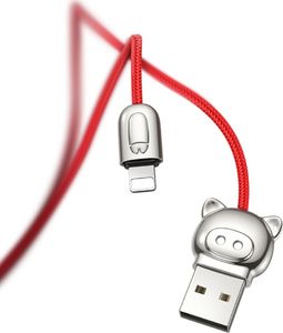 Kabel USB Baseus Trzy małe świnki uroczy kabel 3w1 (CAMLT-PG09) 2