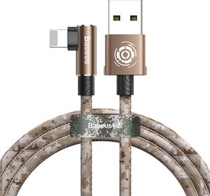 Kabel USB Baseus USB-A - Lightning 1 m Brązowy (CALMC-A12) 1