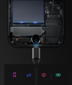 Kabel USB Proda USB-A - microUSB 1 m Biały 5