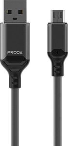 Kabel USB Proda USB-A - 1 m Czarny 1