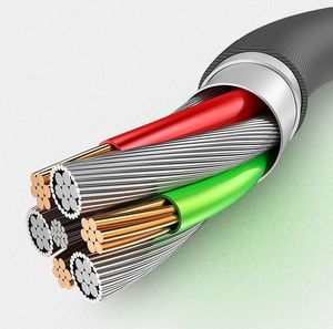 Kabel USB Proda USB-A - 1 m Czarny 5