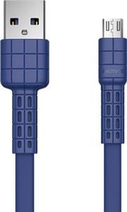 Kabel USB Remax USB-A - microUSB 1 m Granatowy (72793-uniw) 1