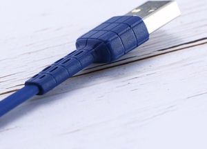 Kabel USB Remax USB-A - microUSB 1 m Granatowy (72793-uniw) 4