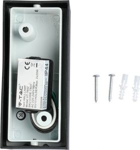 Kinkiet V-TAC Kinkiet LED VT-7652 GU10 IP44 Dwukierunkowa Okrągła 7509 4