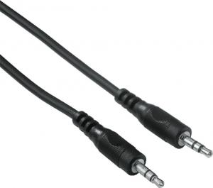 Kabel Hama Jack 3.5mm - Jack 3.5mm 1.5m czarny (99048912) 1