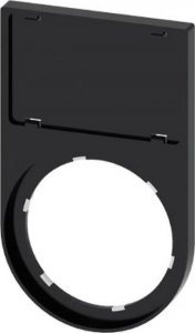 Siemens SIRIUS ACT, UCHWYT ETYKIETY, PŁASKI, RAMKA Z ZAOKRĄGLONYM DOŁEM, CZARNY, DO ETYKIET 17.5MM X 27MM /10szt/ 1