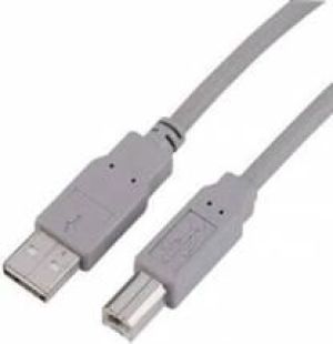 Kabel USB Hama USB-A - USB-B 5 m Szary (29195) 1
