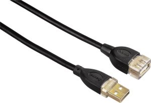 Kabel USB Hama USB-A - 3 m Czarny (78449) 1