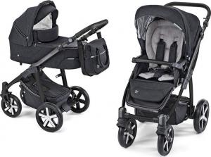 Wózek Baby Design 2w1 Husky Wp Black 1