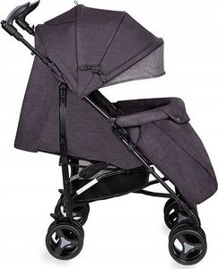 Wózek Lionelo spacerowy Irma black/dark grey 2